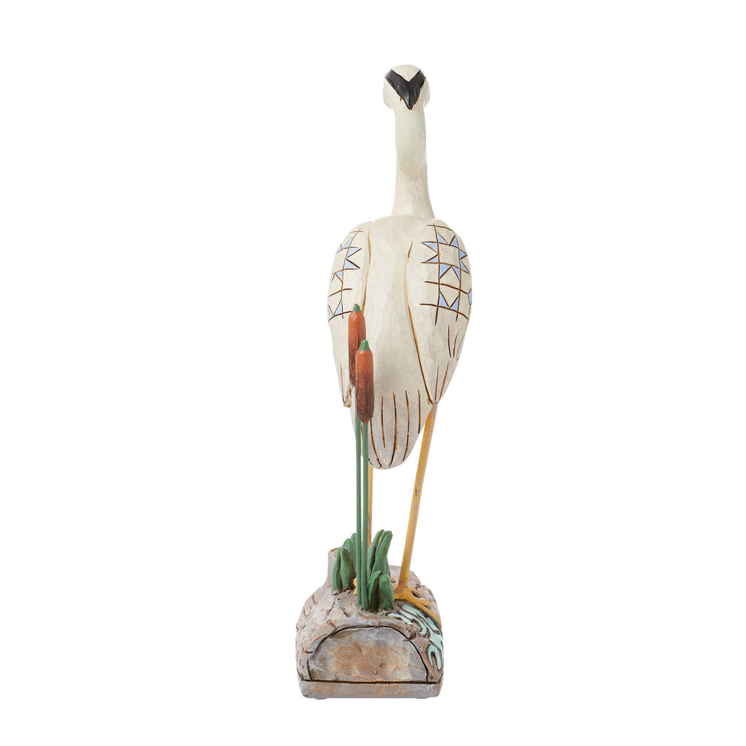 Jim Shore Heartwood Creek: Coastal Blue Heron Figurine sparkle-castle