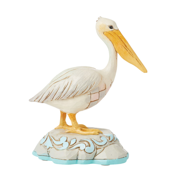 Jim Shore Heartwood Creek: Coastal Pelican Figurine sparkle-castle