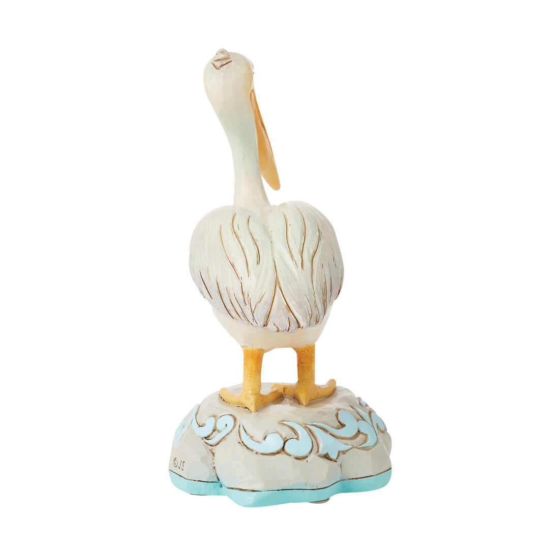 Jim Shore Heartwood Creek: Coastal Pelican Figurine sparkle-castle