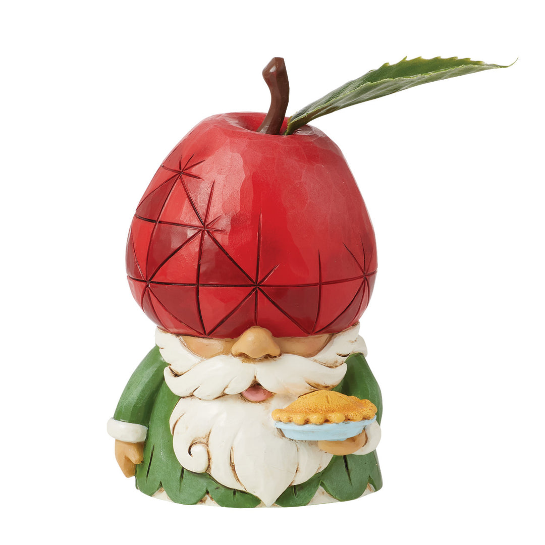 Jim Shore Heartwood Creek: Apple Hat Gnome Figurine sparkle-castle