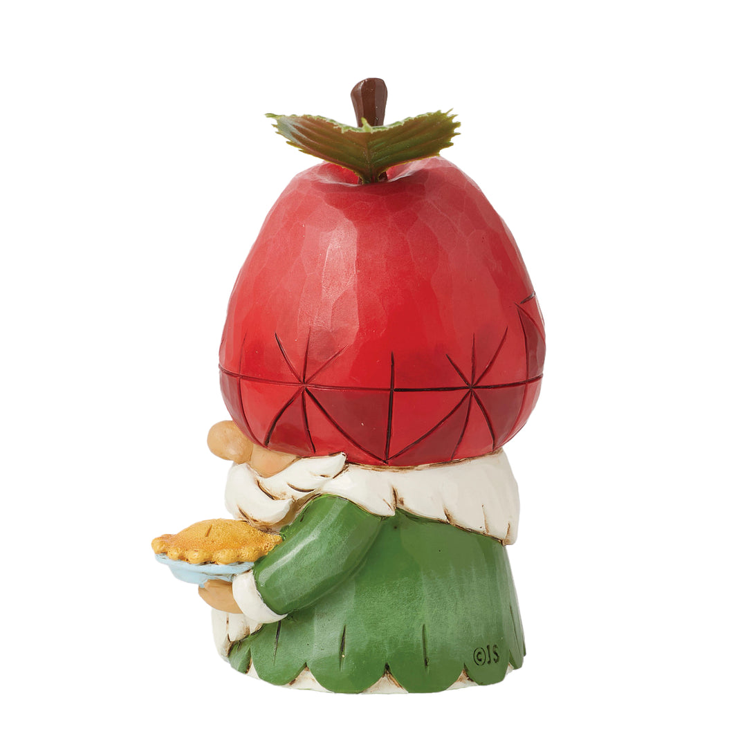 Jim Shore Heartwood Creek: Apple Hat Gnome Figurine sparkle-castle