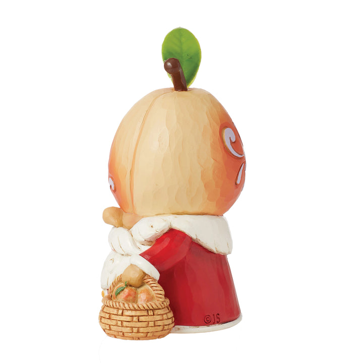 Jim Shore Heartwood Creek: Peach Hat Gnome Figurine sparkle-castle