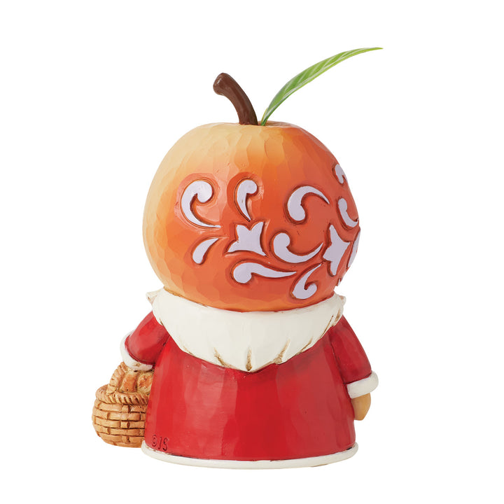 Jim Shore Heartwood Creek: Peach Hat Gnome Figurine sparkle-castle