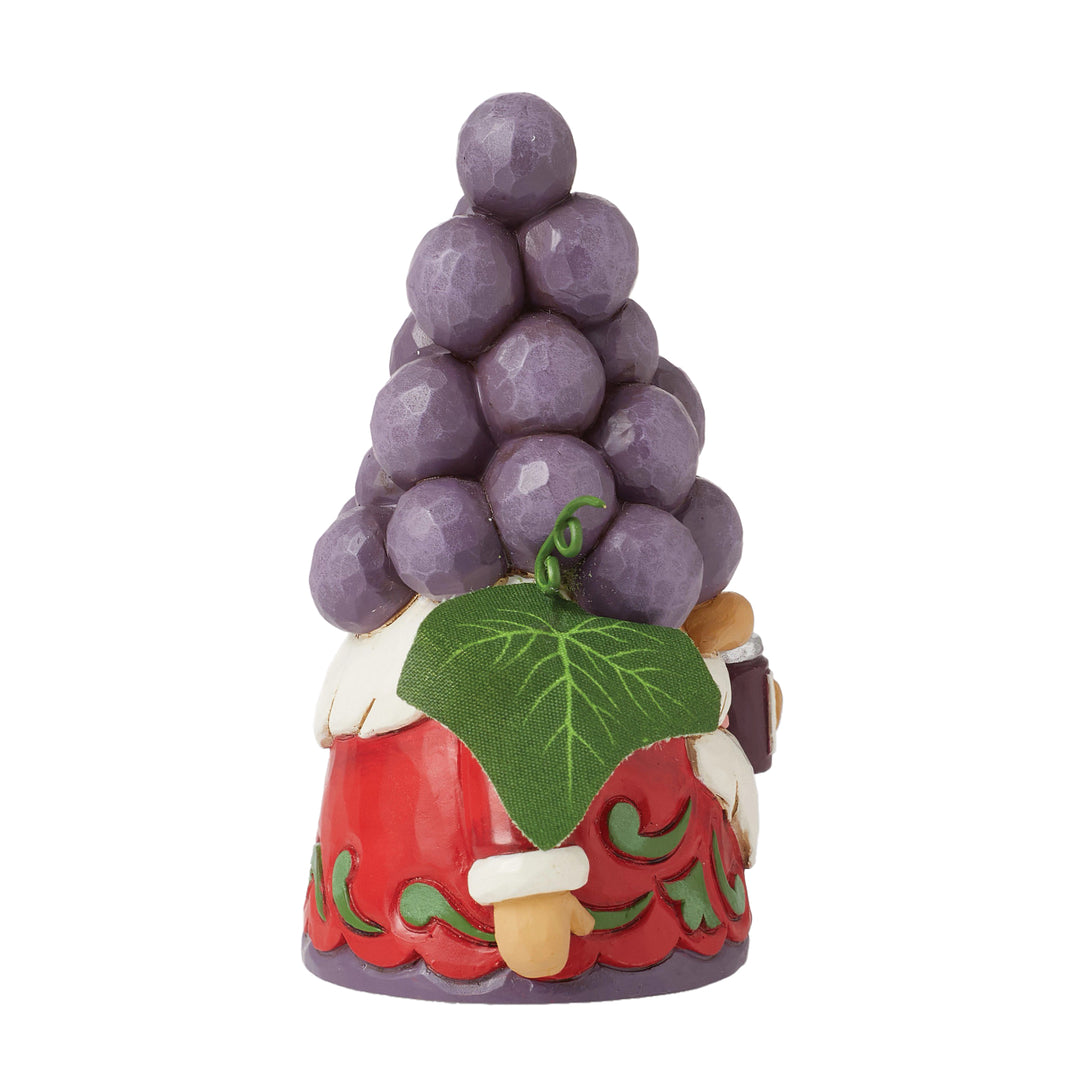 Jim Shore Heartwood Creek: Grape Hat Gnome Figurine sparkle-castle