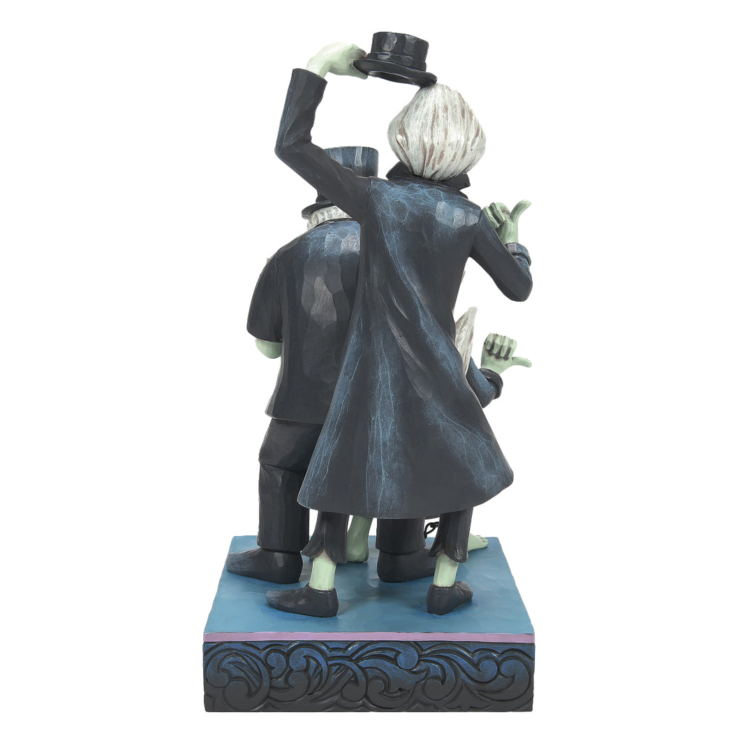 Jim Shore Disney Traditions: Hitchhiking Ghosts Figurine sparkle-castle