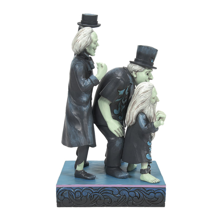 Jim Shore Disney Traditions: Hitchhiking Ghosts Figurine sparkle-castle