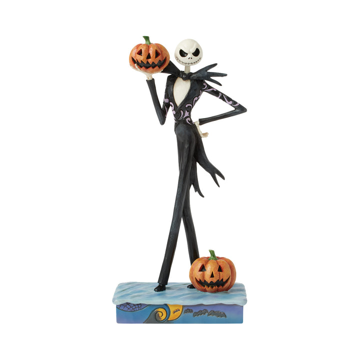 Jim Shore Disney Traditions: Jack with Pumpkins Figurine sparkle-castle