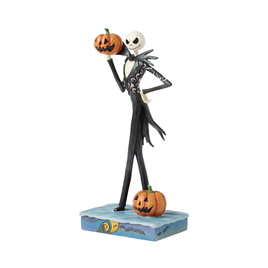 Jim Shore Disney Traditions: Jack with Pumpkins Figurine sparkle-castle