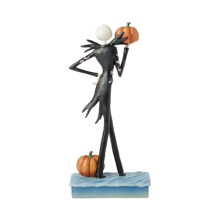 Jim Shore Disney Traditions: Jack with Pumpkins Figurine sparkle-castle