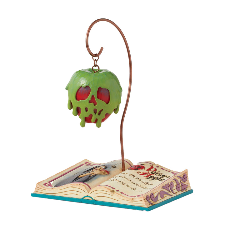 Jim Shore Disney Traditions: Poison Apple Book/Hanger Figurine sparkle-castle