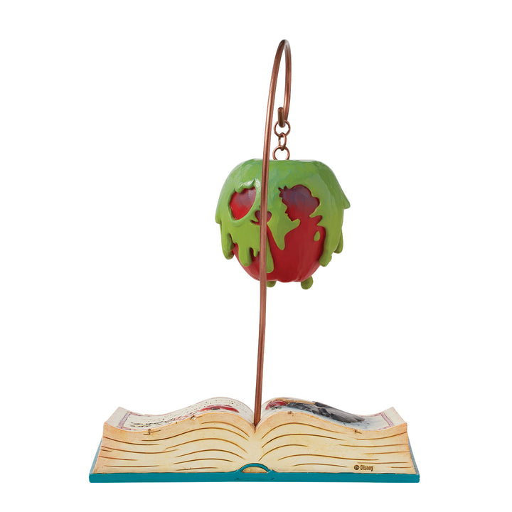 Jim Shore Disney Traditions: Poison Apple Book/Hanger Figurine sparkle-castle