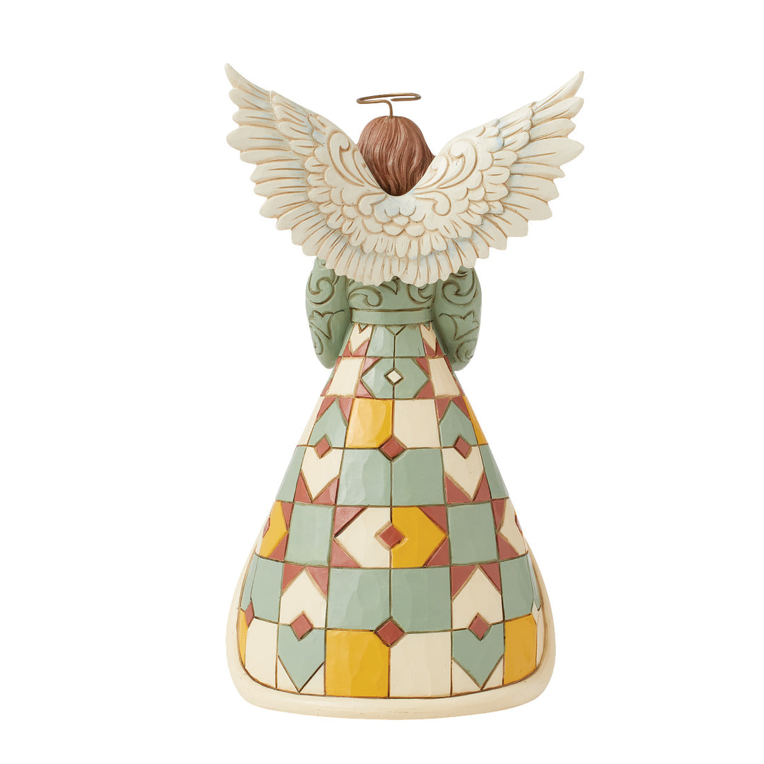 Jim Shore Heartwood Creek: Harvest Angel With Pumpkins and Sunflowers Figurine sparkle-castle