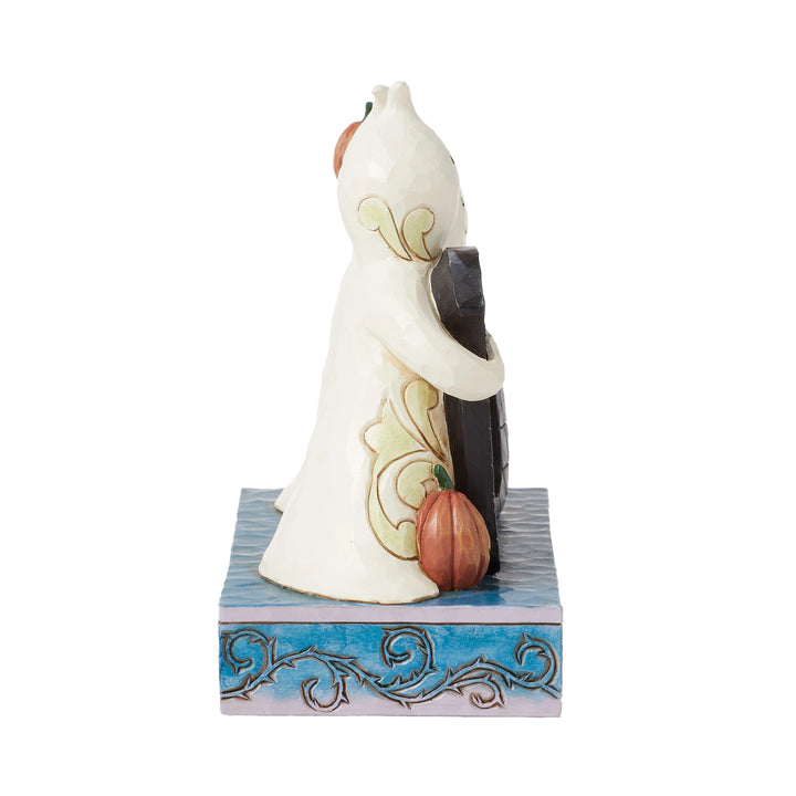 Jim Shore Heartwood Creek: Ghost With Boo Text Figurine sparkle-castle