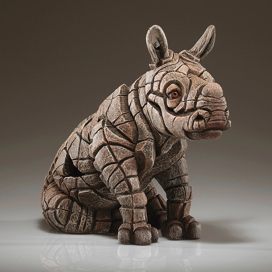 Edge Sculpture: Rhino Calf sparkle-castle