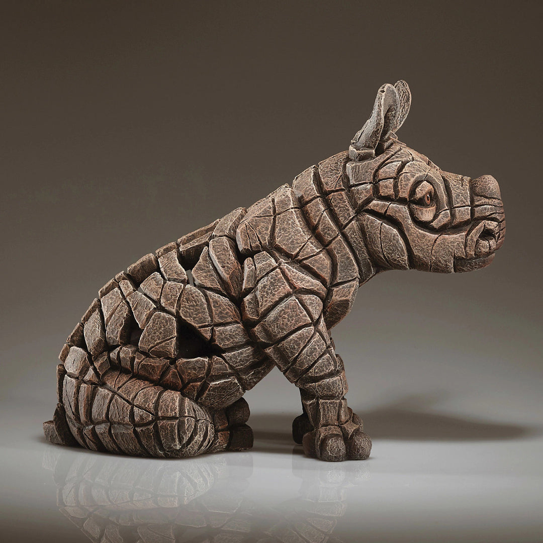 Edge Sculpture: Rhino Calf sparkle-castle