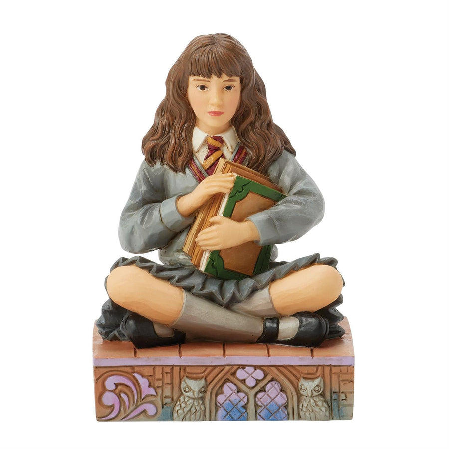 Jim Shore Harry Potter: Hermione with Book Figurine sparkle-castle