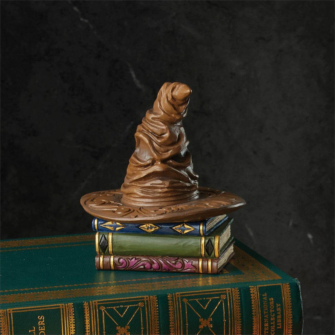 Jim Shore Harry Potter: Sorting Hat Miniature Figurine sparkle-castle