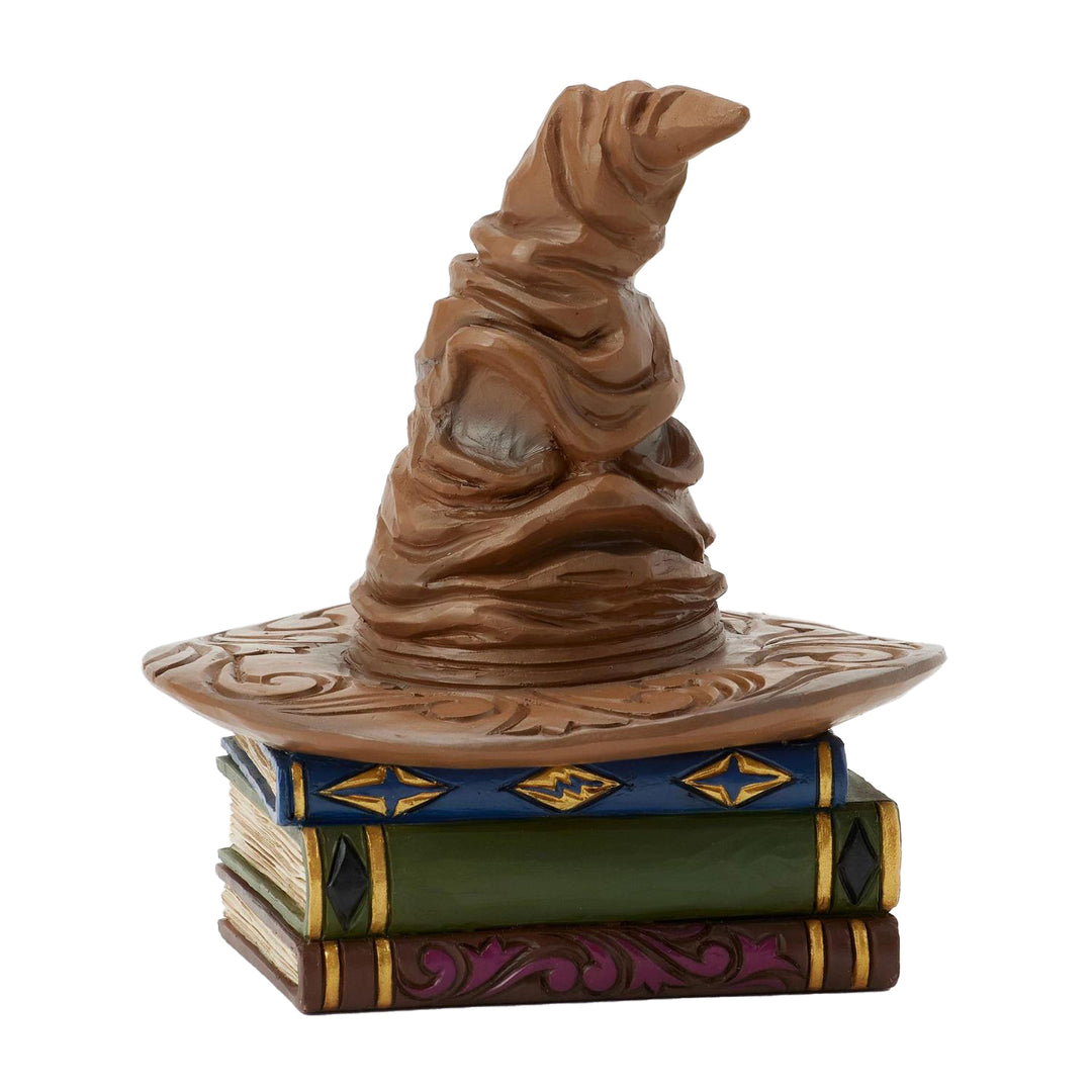 Jim Shore Harry Potter: Sorting Hat Miniature Figurine sparkle-castle