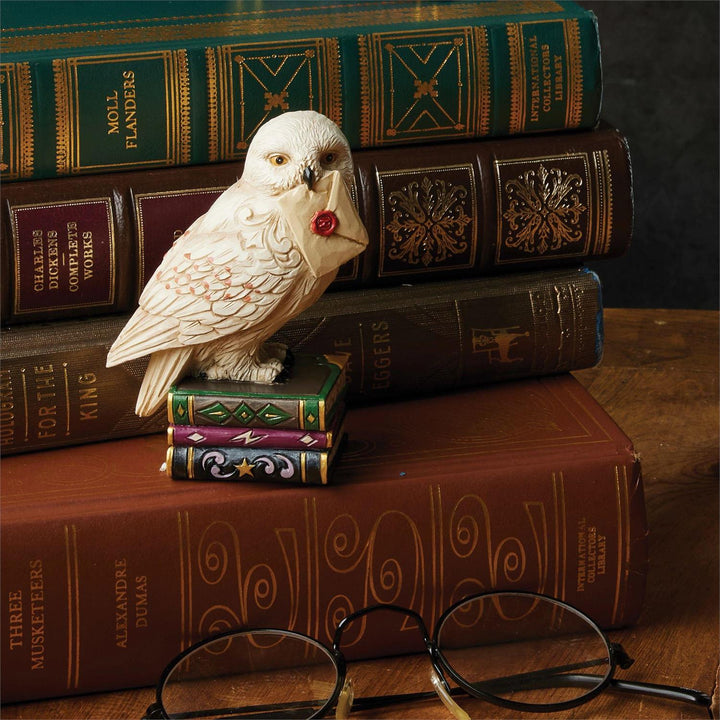 Jim Shore Harry Potter: Hedwig Miniature Figurine sparkle-castle