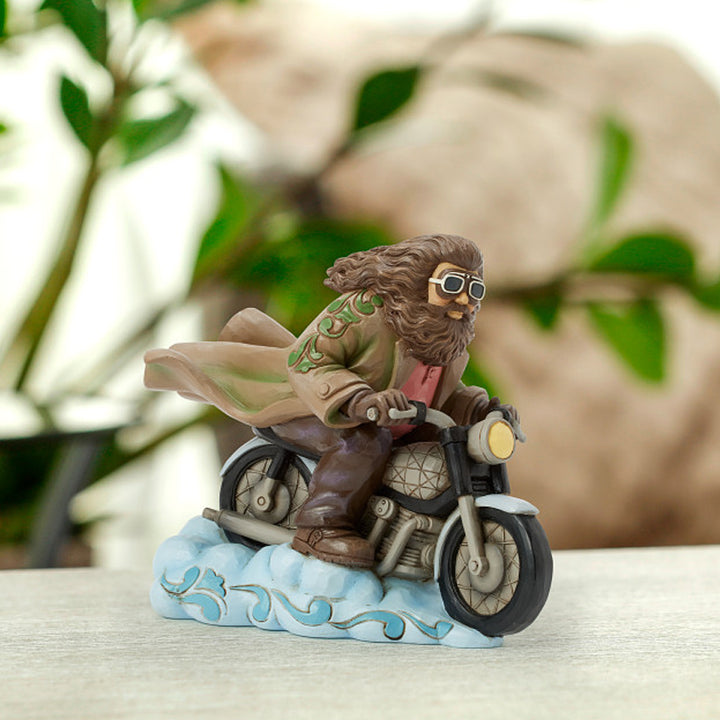 Jim Shore Harry Potter: Hagrid on Bike Figurine sparkle-castle