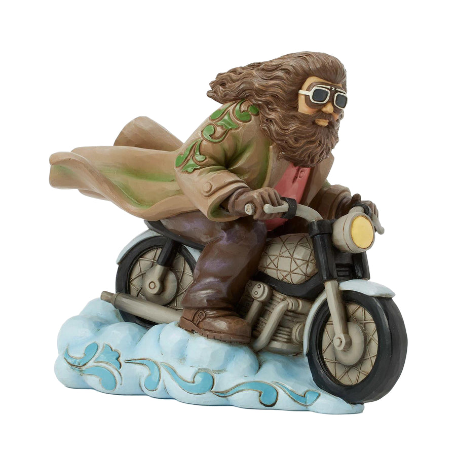 Jim Shore Harry Potter: Hagrid on Bike Figurine sparkle-castle