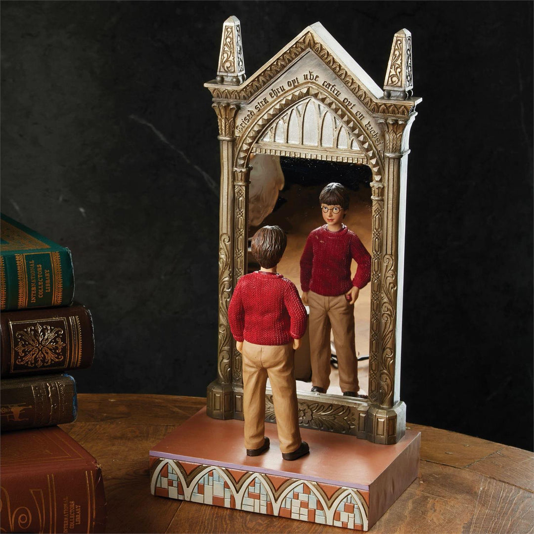 Jim Shore Harry Potter: Harry and Mirror of Erised Figurine sparkle-castle