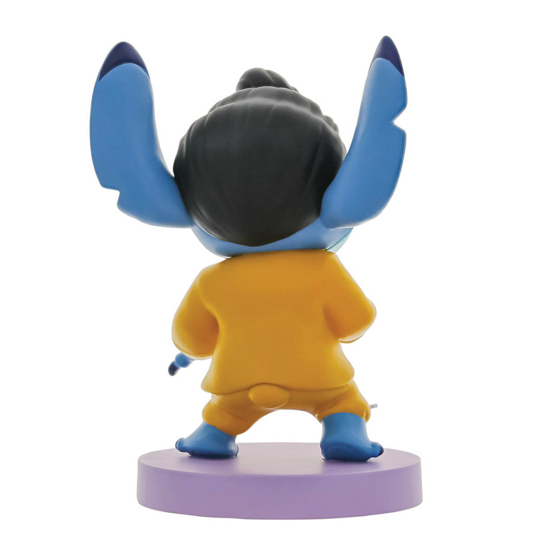Grand Jester Studios: Elvis Stitch In Gold Lamé Suit Figurine sparkle-castle