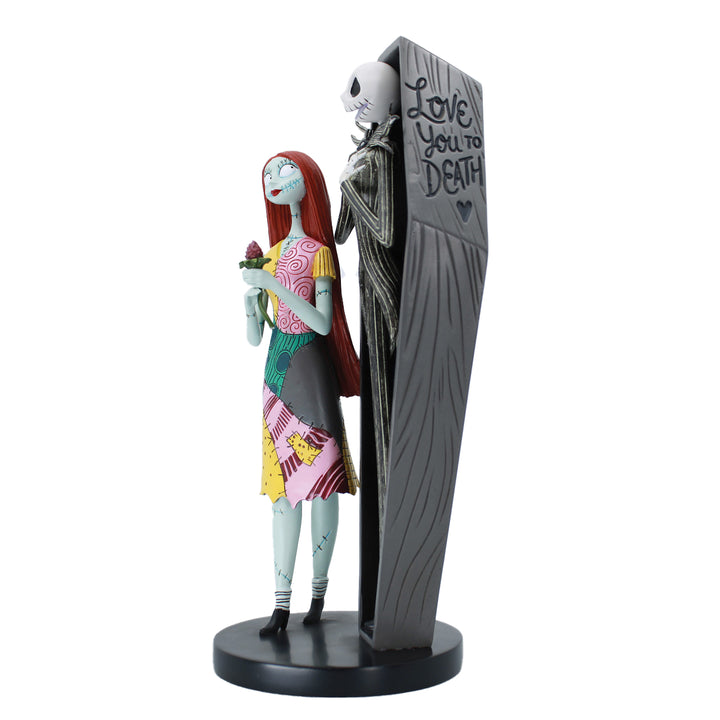 Disney Showcase: Jack &Sally Coffin Figurine sparkle-castle