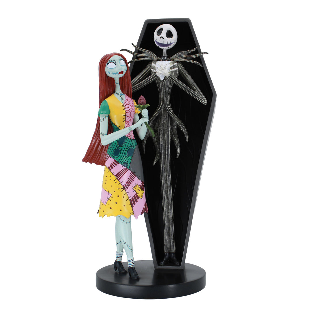 Disney Showcase: Jack &Sally Coffin Figurine sparkle-castle