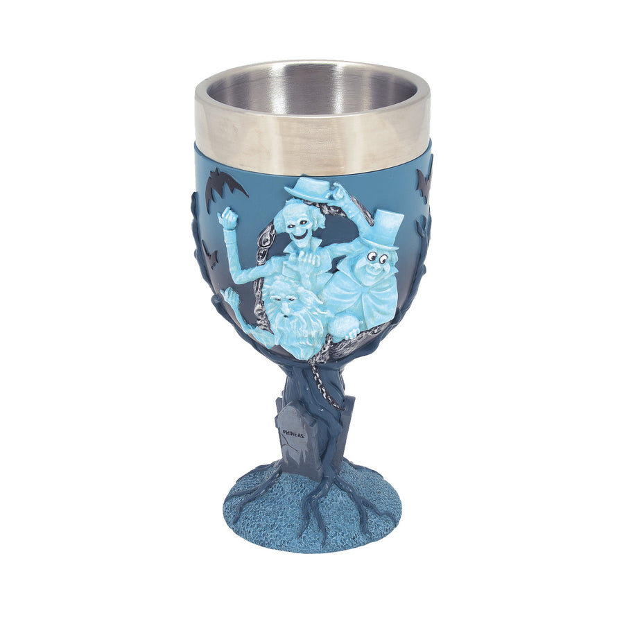 Disney Showcase: Haunted Mansion Grinning Ghost Goblet sparkle-castle