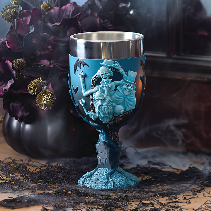 Disney Showcase: Haunted Mansion Grinning Ghost Goblet sparkle-castle