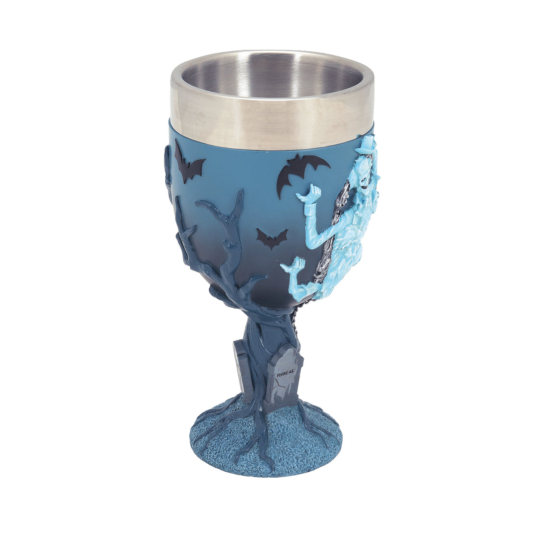 Disney Showcase: Haunted Mansion Grinning Ghost Goblet sparkle-castle