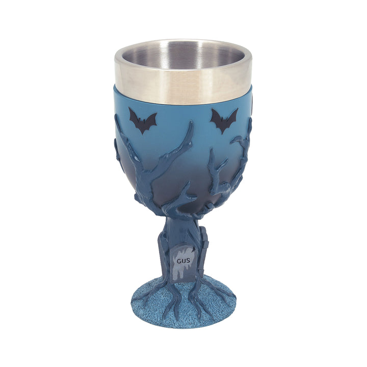 Disney Showcase: Haunted Mansion Grinning Ghost Goblet sparkle-castle