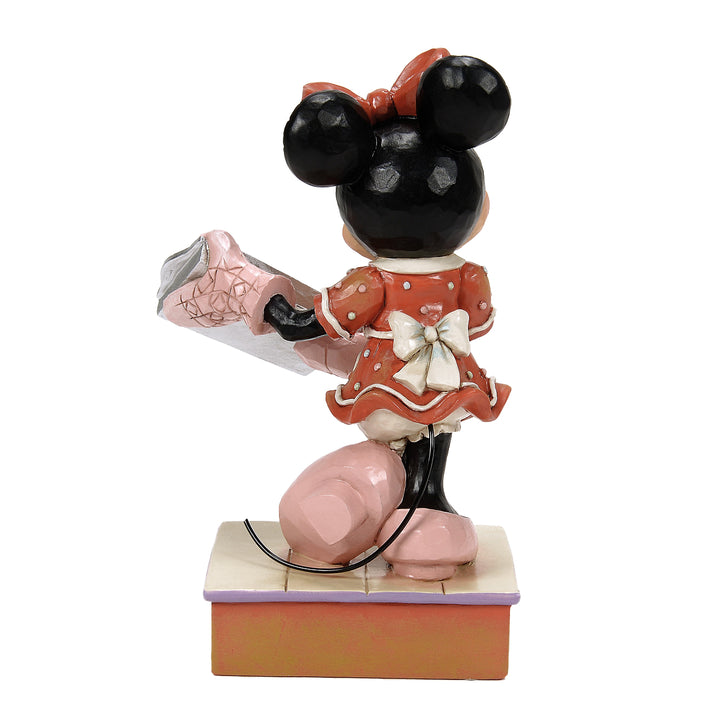 Jim Shore Disney Traditions: Minnie With Gingerbread Cookies Figurine sparkle-castle