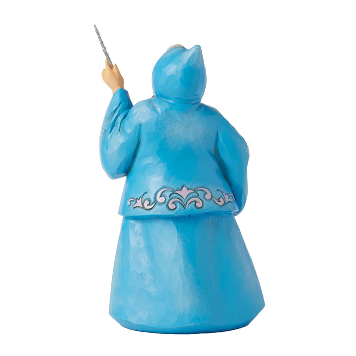 Jim Shore Disney Traditions: Fairy Godmother Figurine sparkle-castle