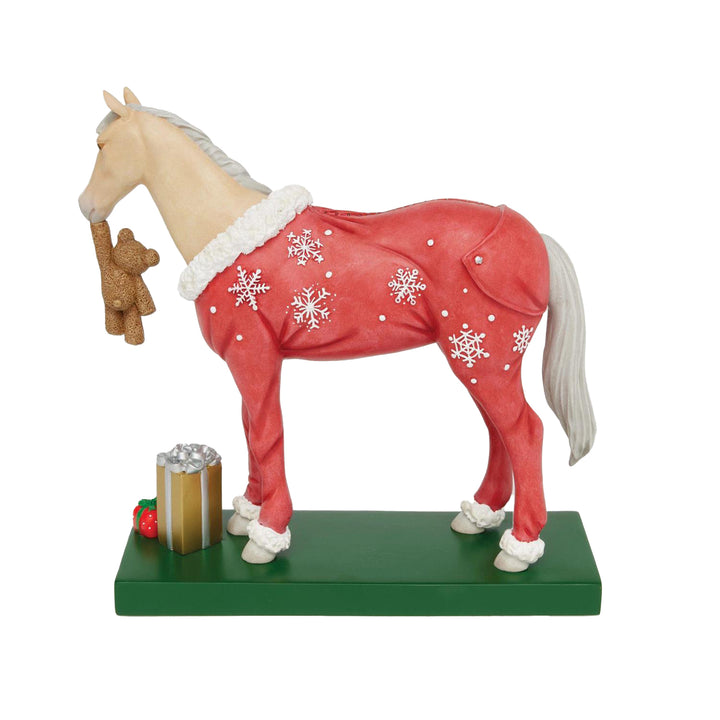 Trail of Painted Ponies: Christmas Pajamas Figurine sparkle-castle