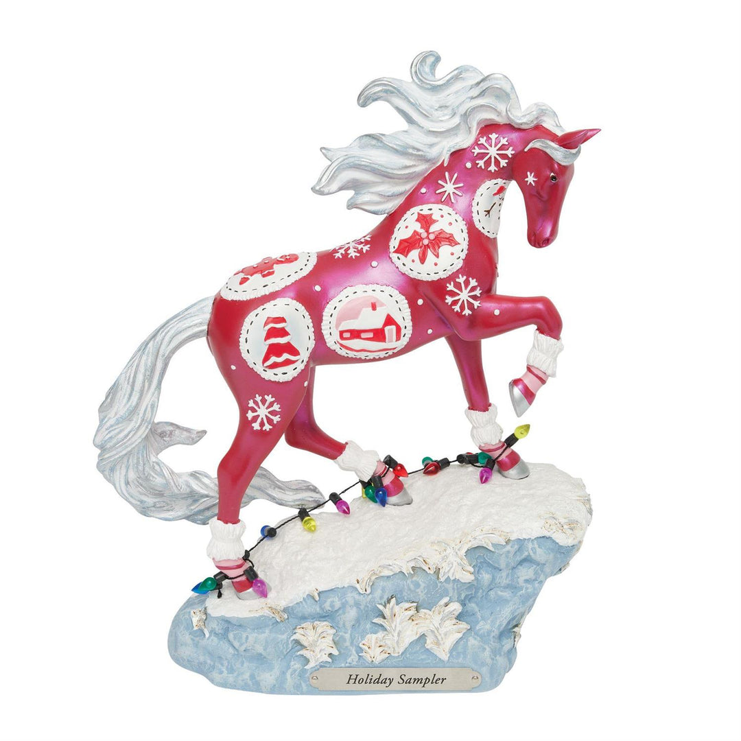 Trail of Painted Ponies: Holiday Sampler Figurine sparkle-castle