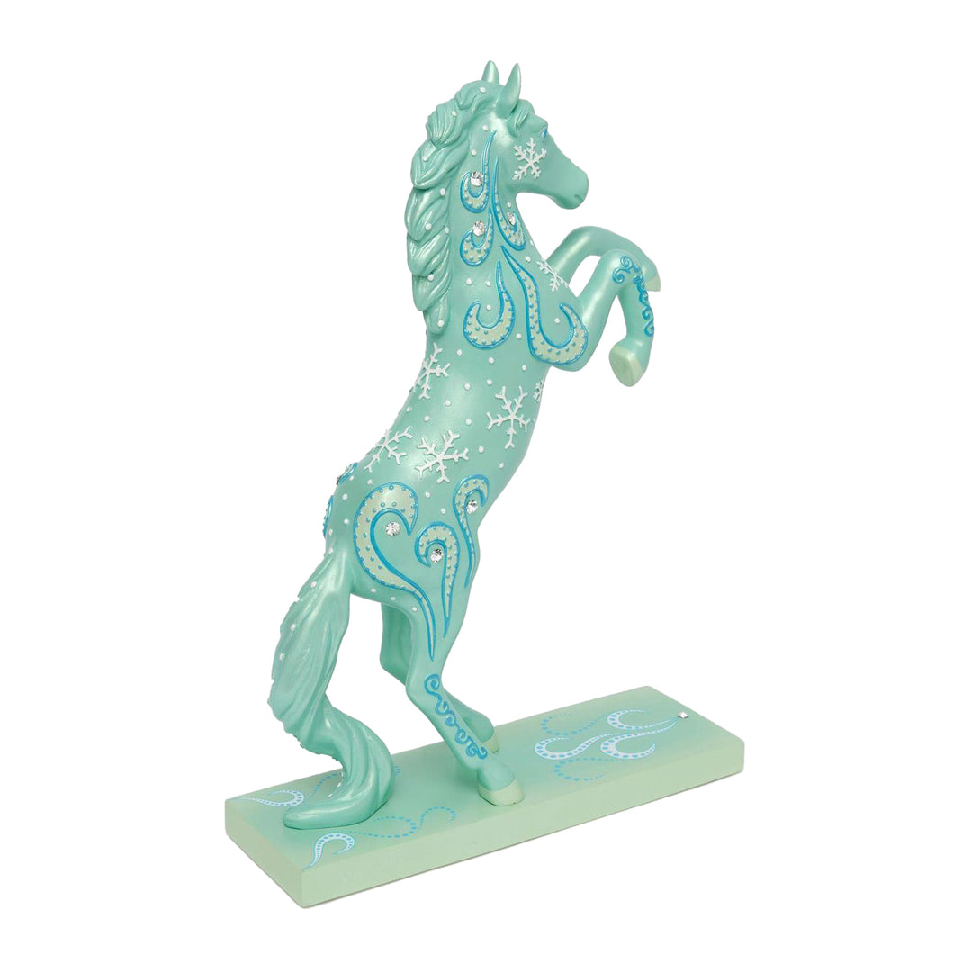 Trail of Painted Ponies: Christmas Season Squall Figurine sparkle-castle