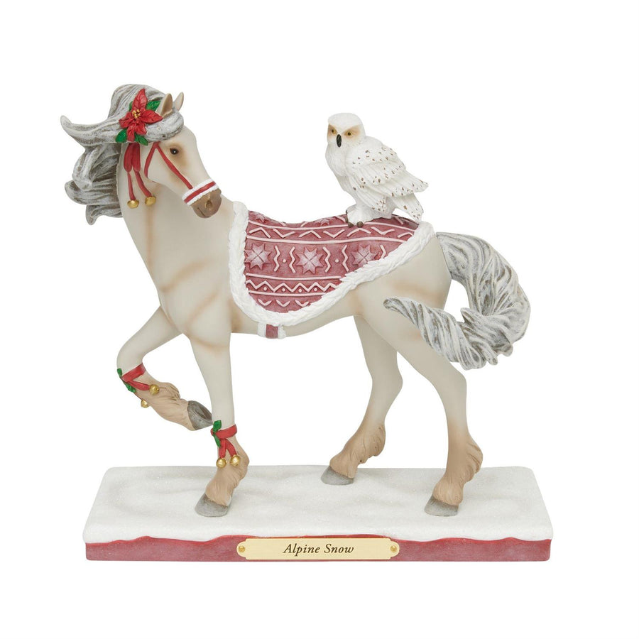 Trail of Painted Ponies: Alpine Snow Figurine sparkle-castle