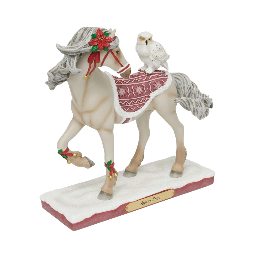 Trail of Painted Ponies: Alpine Snow Figurine sparkle-castle