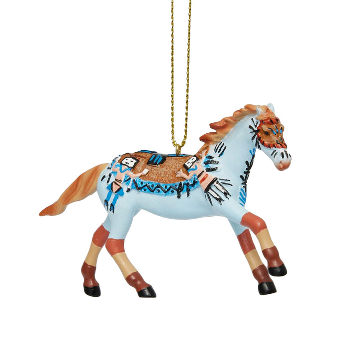 Trail of Painted Ponies: Sand Dancer Hanging Ornament sparkle-castle