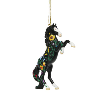 Trail of Painted Ponies: Wildflower Hanging Ornament sparkle-castle