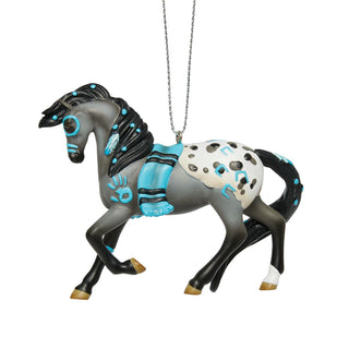 Trail of Painted Ponies: The Living Stone Hanging Ornament sparkle-castle
