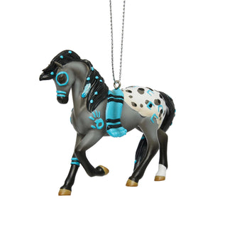 Trail of Painted Ponies: The Living Stone Hanging Ornament sparkle-castle
