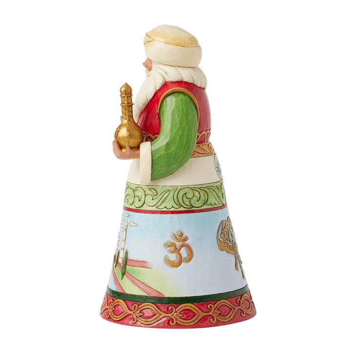 Jim Shore Heartwood Creek: India Santa Figurine sparkle-castle