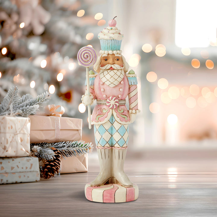 Jim Shore Heartwood Sweets: Soldier With Lollypop Figurine sparkle-castle