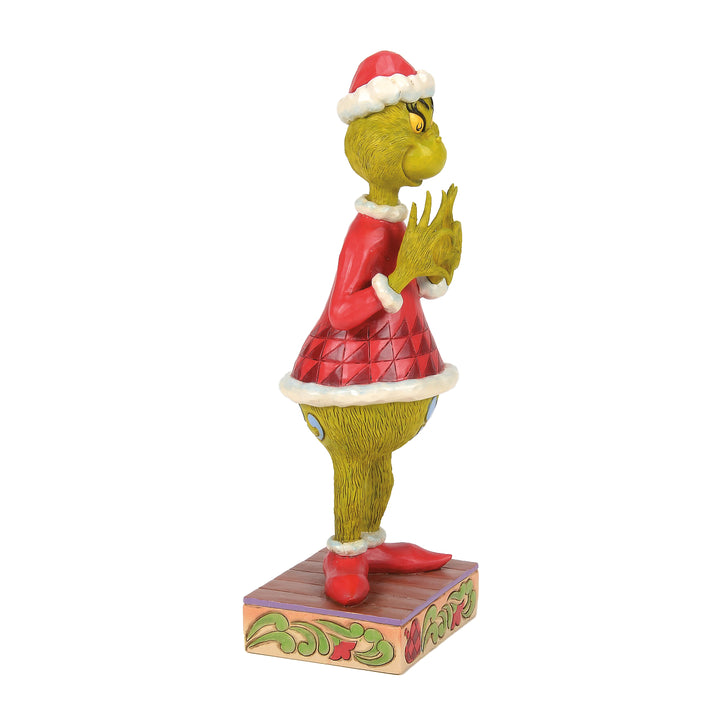 Jim Shore The Grinch: Grinch with Heart Hands Figurine sparkle-castle