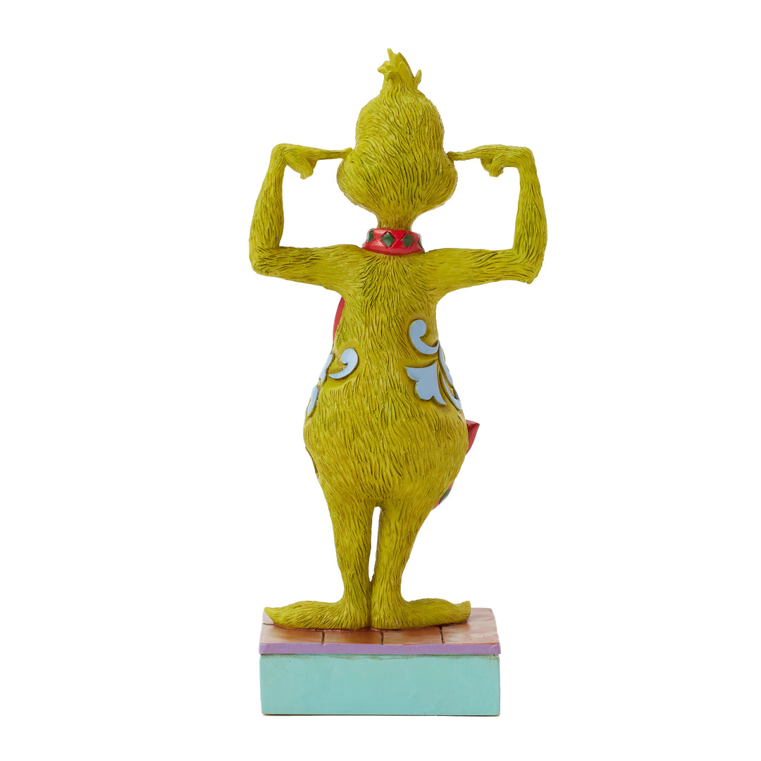 Jim Shore The Grinch: Grinch Plugging His Ears Figurine sparkle-castle