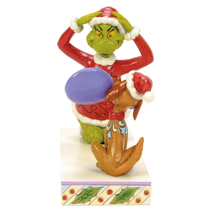 Jim Shore The Grinch: Max Holding Mirror for Grinch Figurine sparkle-castle