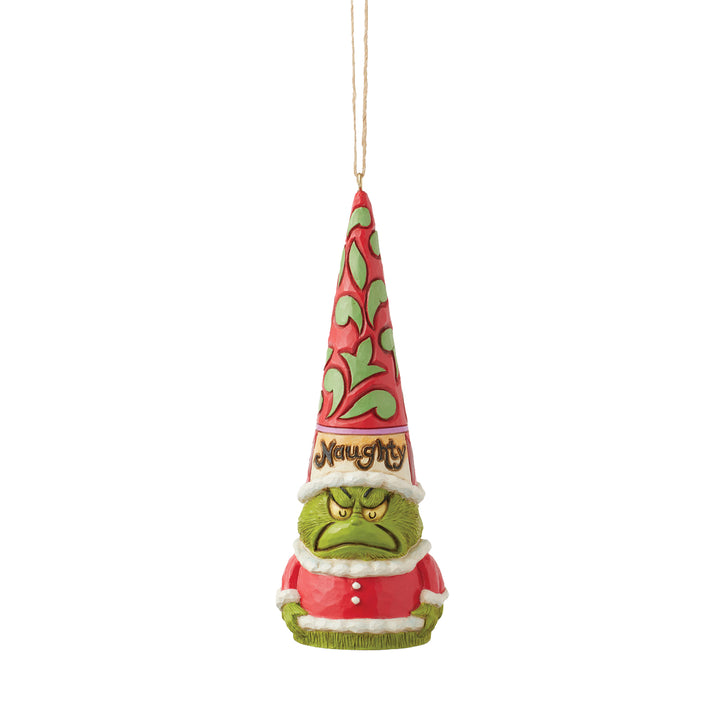 Jim Shore The Grinch: Grinch Naughty/Nice Gnome Hanging Ornament sparkle-castle